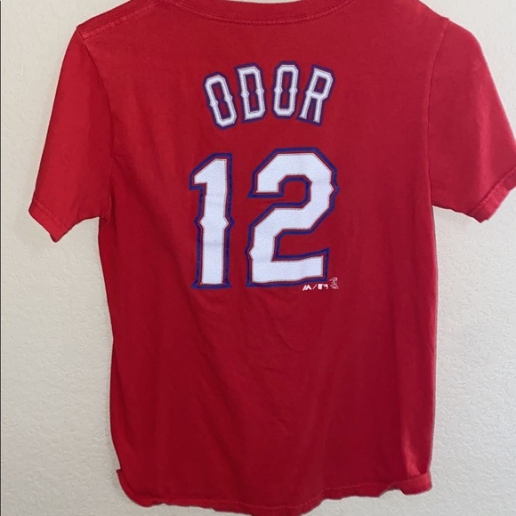 Odor #12 Baseball T-Shirt - Picture 2 of 3